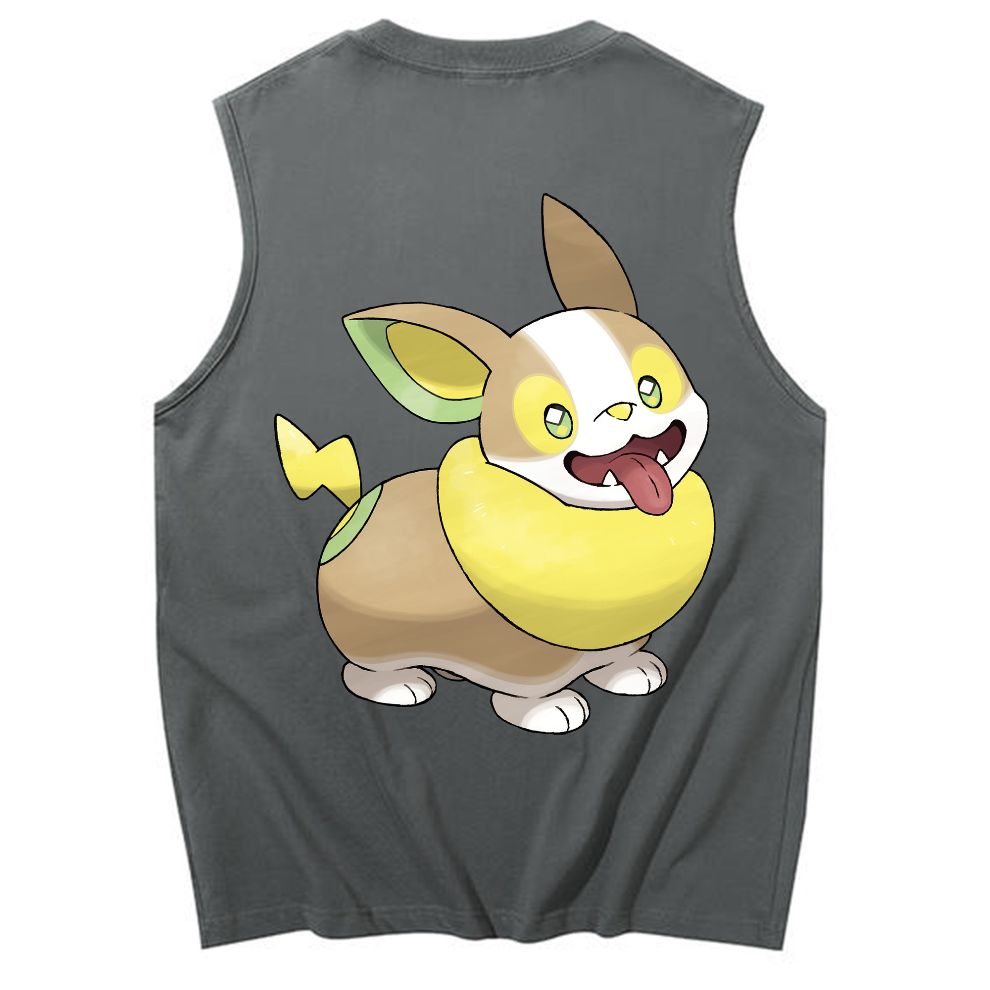 （画像用） ポケットモンスター Pokémon コットン100％タンクトップ（背面プリント）